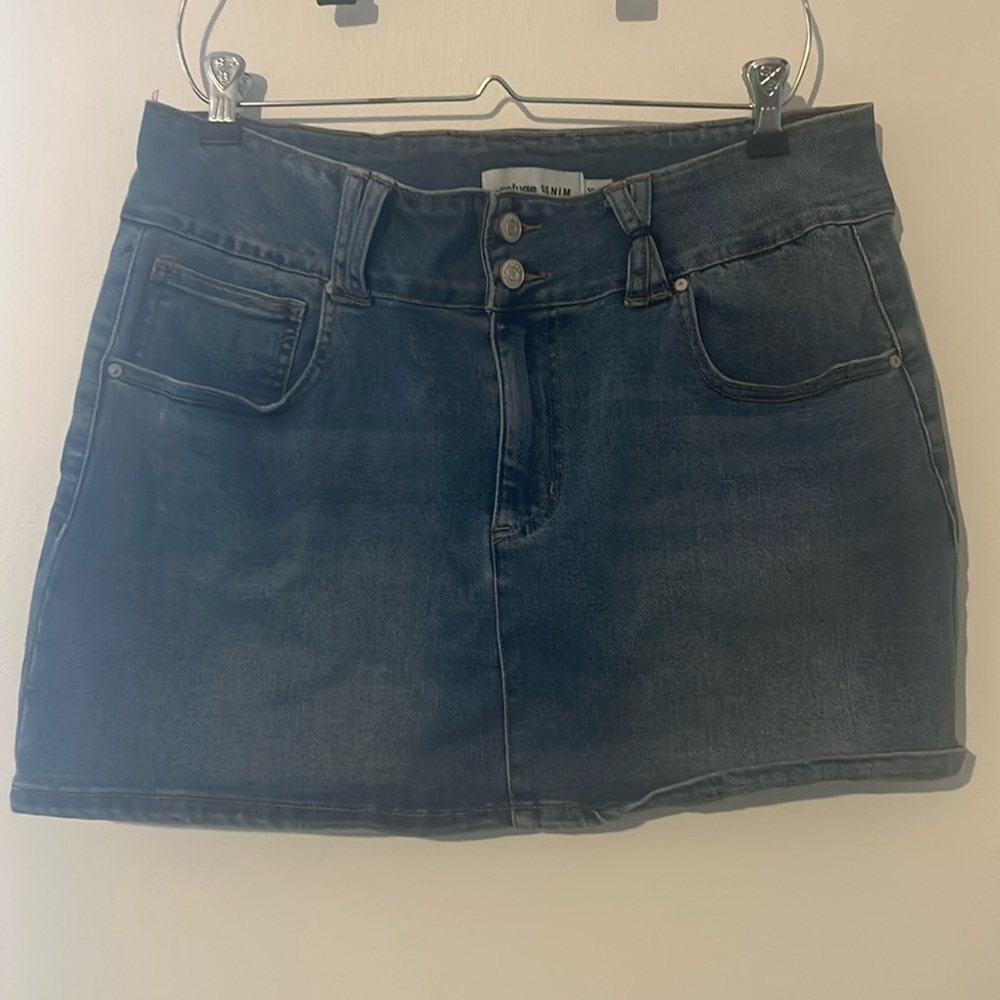 Denim skirt